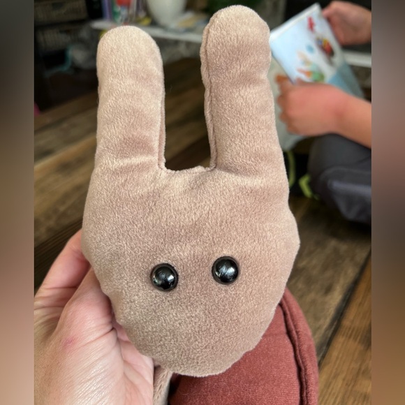 FOLKTAILS • Furry Folk Snail Puppet brown vintage plush hand plush Folkmanis - Picture 14 of 14